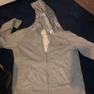 bling victoria’s secret hoodie